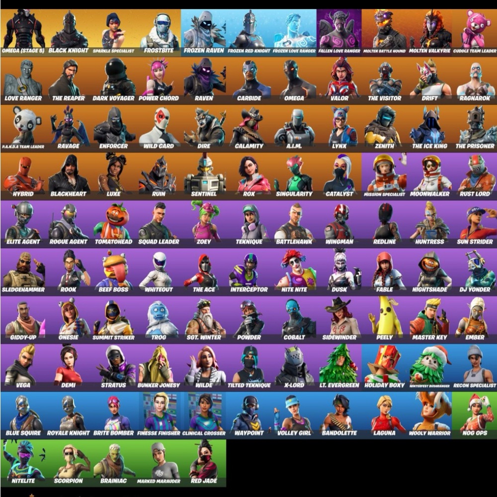 Fortnite black knight account (READ DESCRIPTION)